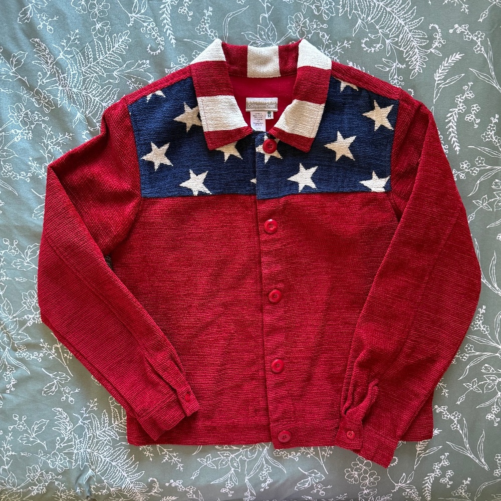 Coldwater Creek Americana Jacket M